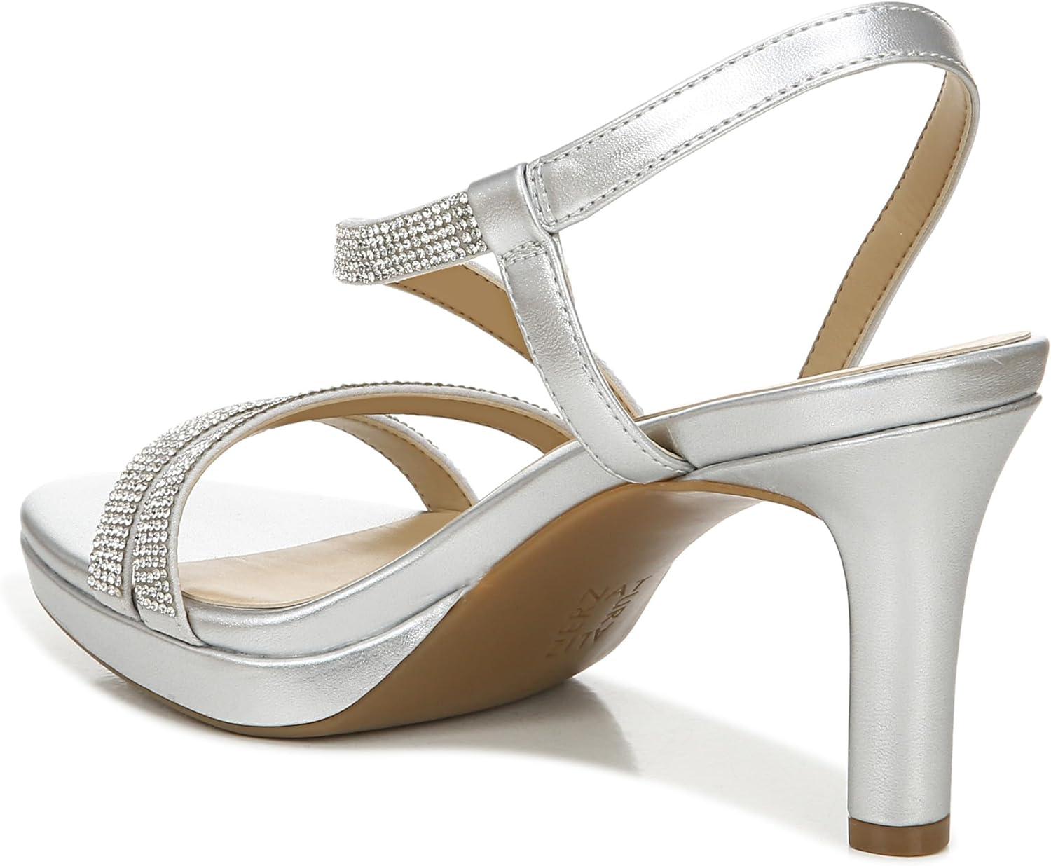 imageNaturalizer Womens Brenta Strappy Platform Dress SandalSilver