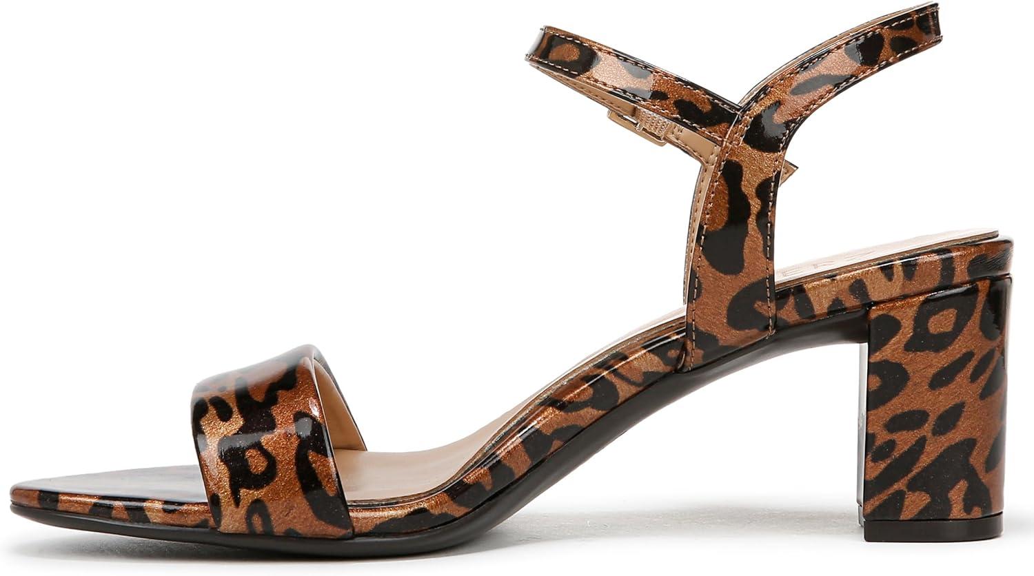 imageNaturalizer Womens Bristol Heeled SandalAnimal Print Cheetah Patent