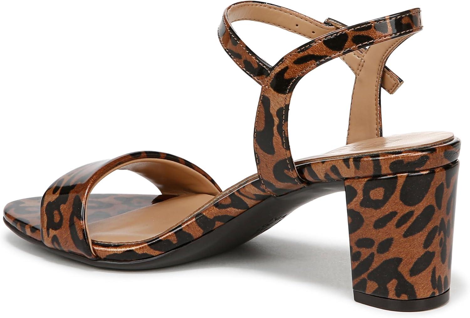 imageNaturalizer Womens Bristol Heeled SandalAnimal Print Cheetah Patent