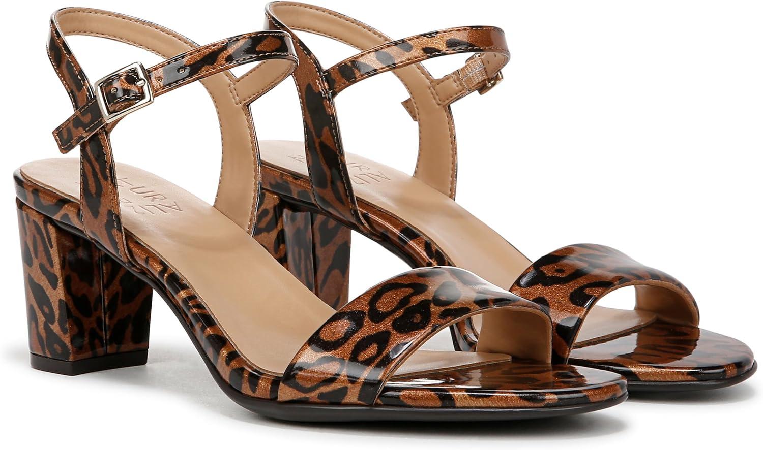 imageNaturalizer Womens Bristol Heeled SandalAnimal Print Cheetah Patent