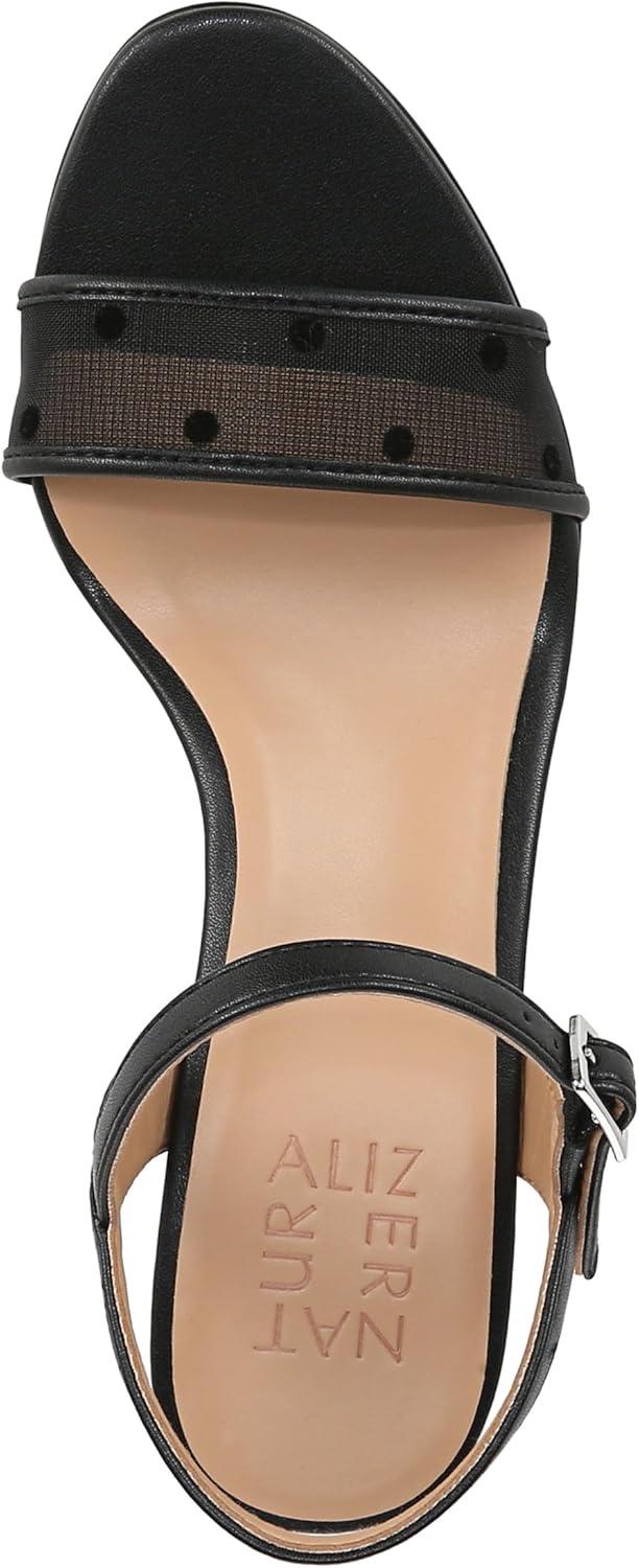 imageNaturalizer Womens Bristol Heeled SandalBlack Mesh Polka Dot
