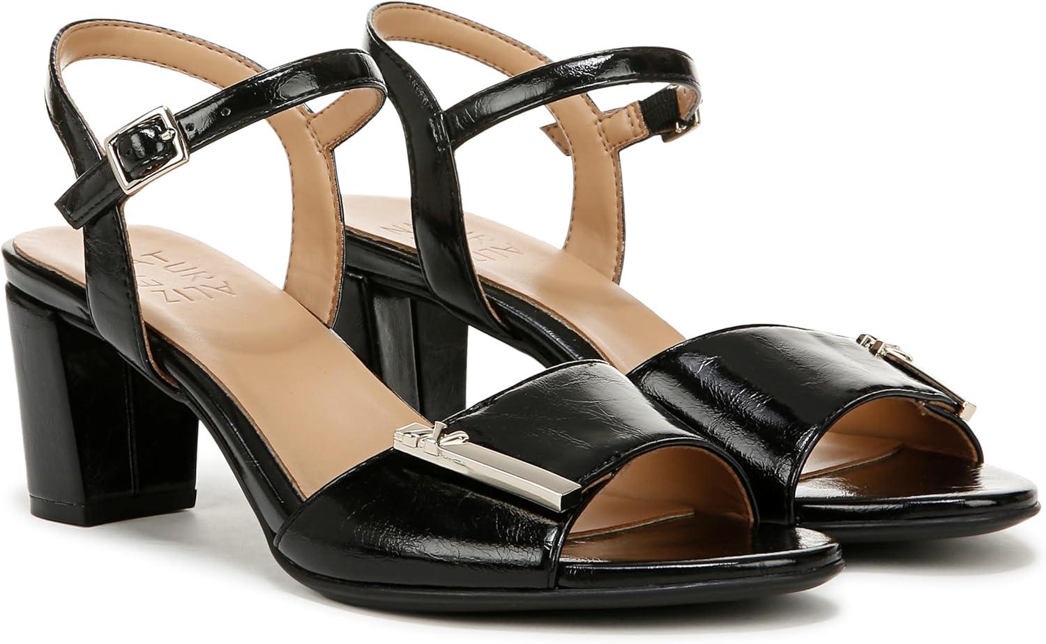 imageNaturalizer Womens Bristol Heeled SandalBlack With Ornament