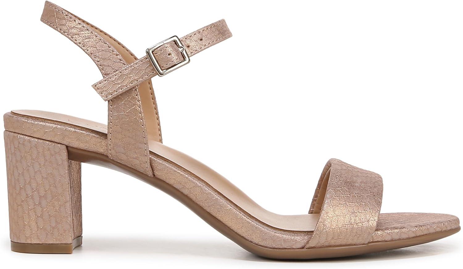imageNaturalizer Womens Bristol Heeled SandalBlush Pink Metallic Snake