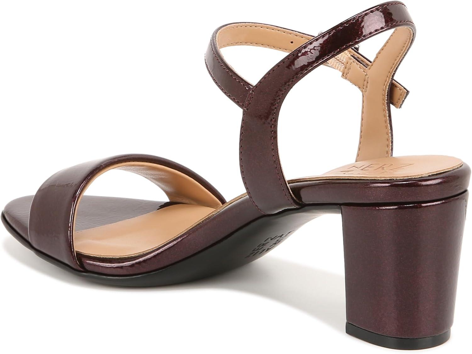 imageNaturalizer Womens Bristol Heeled SandalCabernet Sauvignon Patent Red