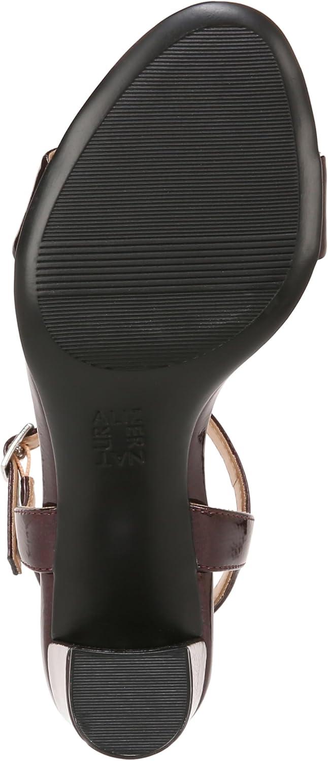 imageNaturalizer Womens Bristol Heeled SandalCabernet Sauvignon Patent Red