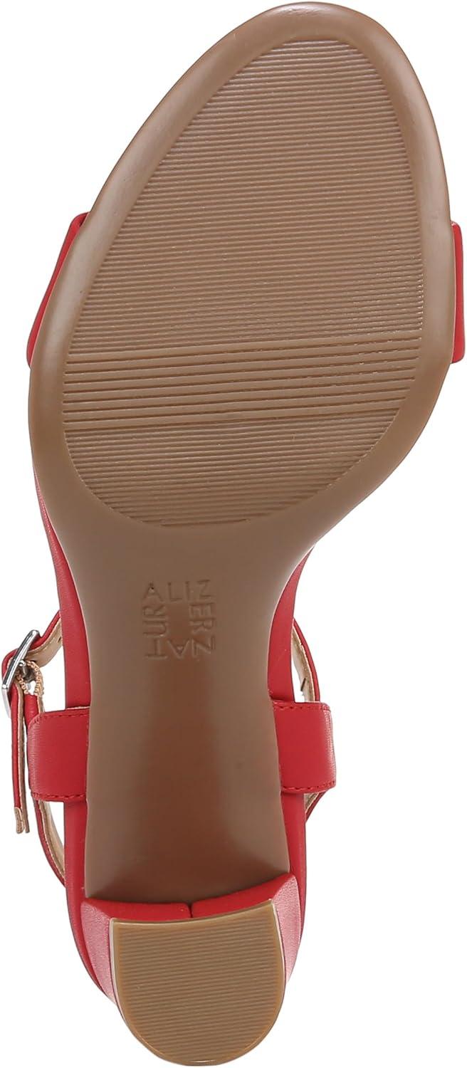 imageNaturalizer Womens Bristol Heeled SandalCrimson Red Smooth