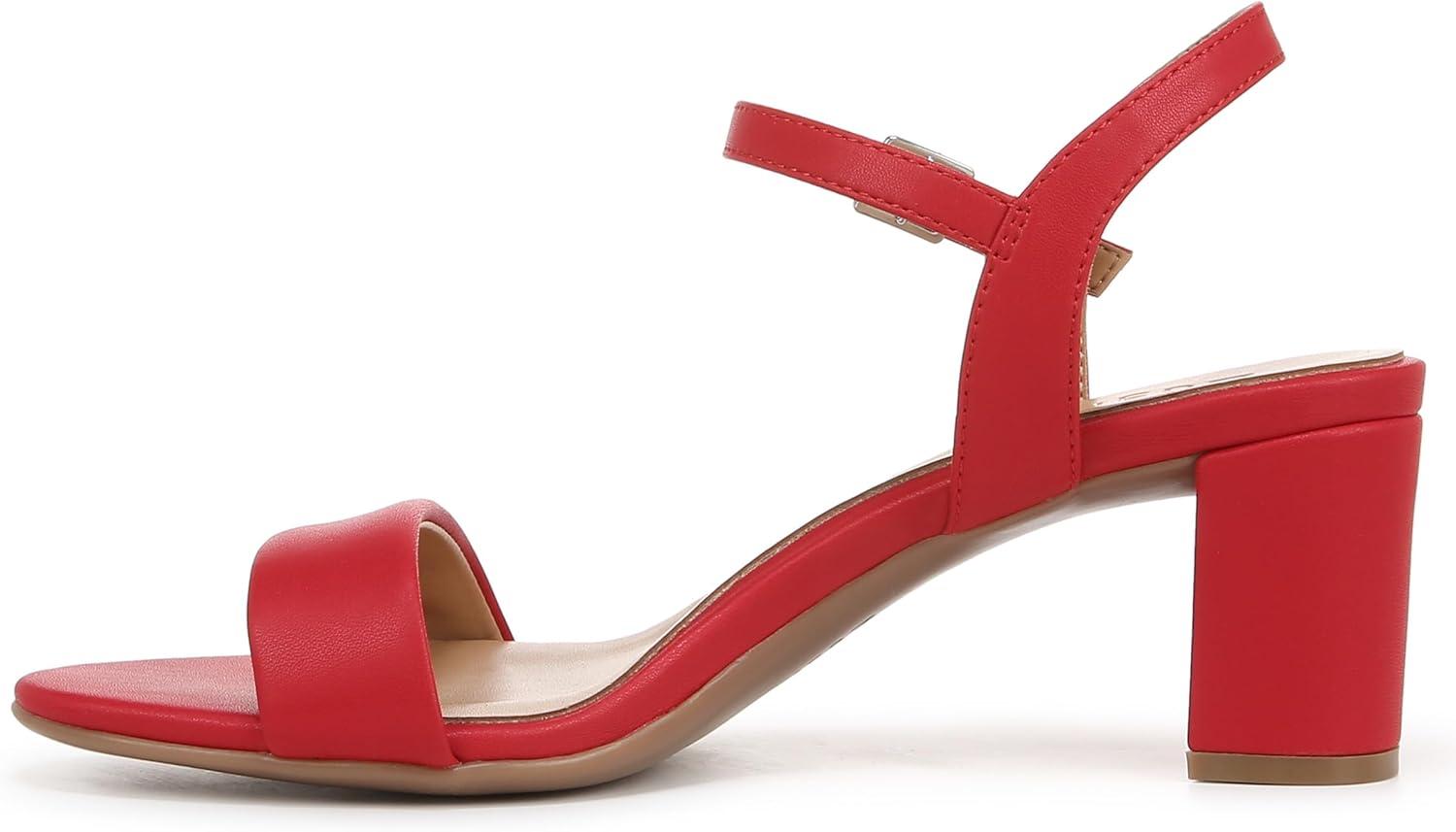 imageNaturalizer Womens Bristol Heeled SandalCrimson Red Smooth