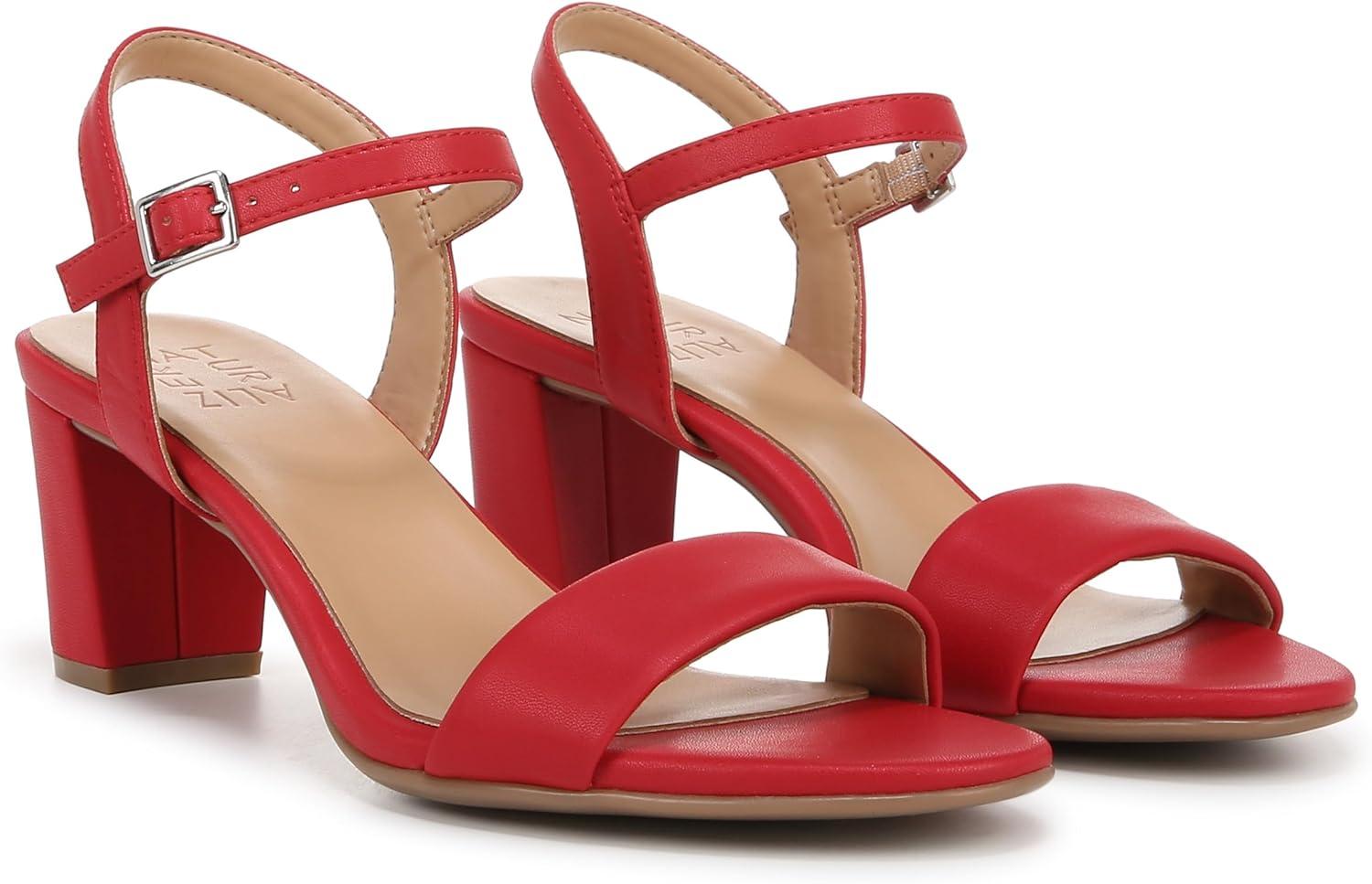 imageNaturalizer Womens Bristol Heeled SandalCrimson Red Smooth
