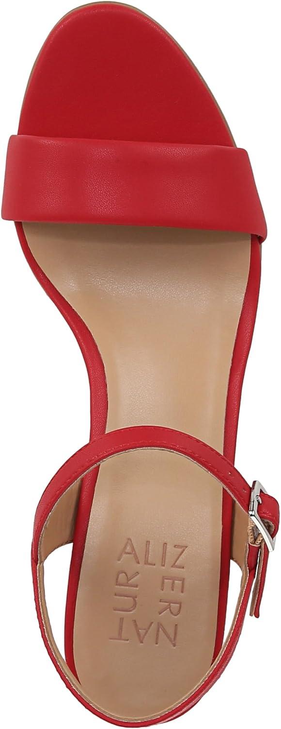 imageNaturalizer Womens Bristol Heeled SandalCrimson Red Smooth
