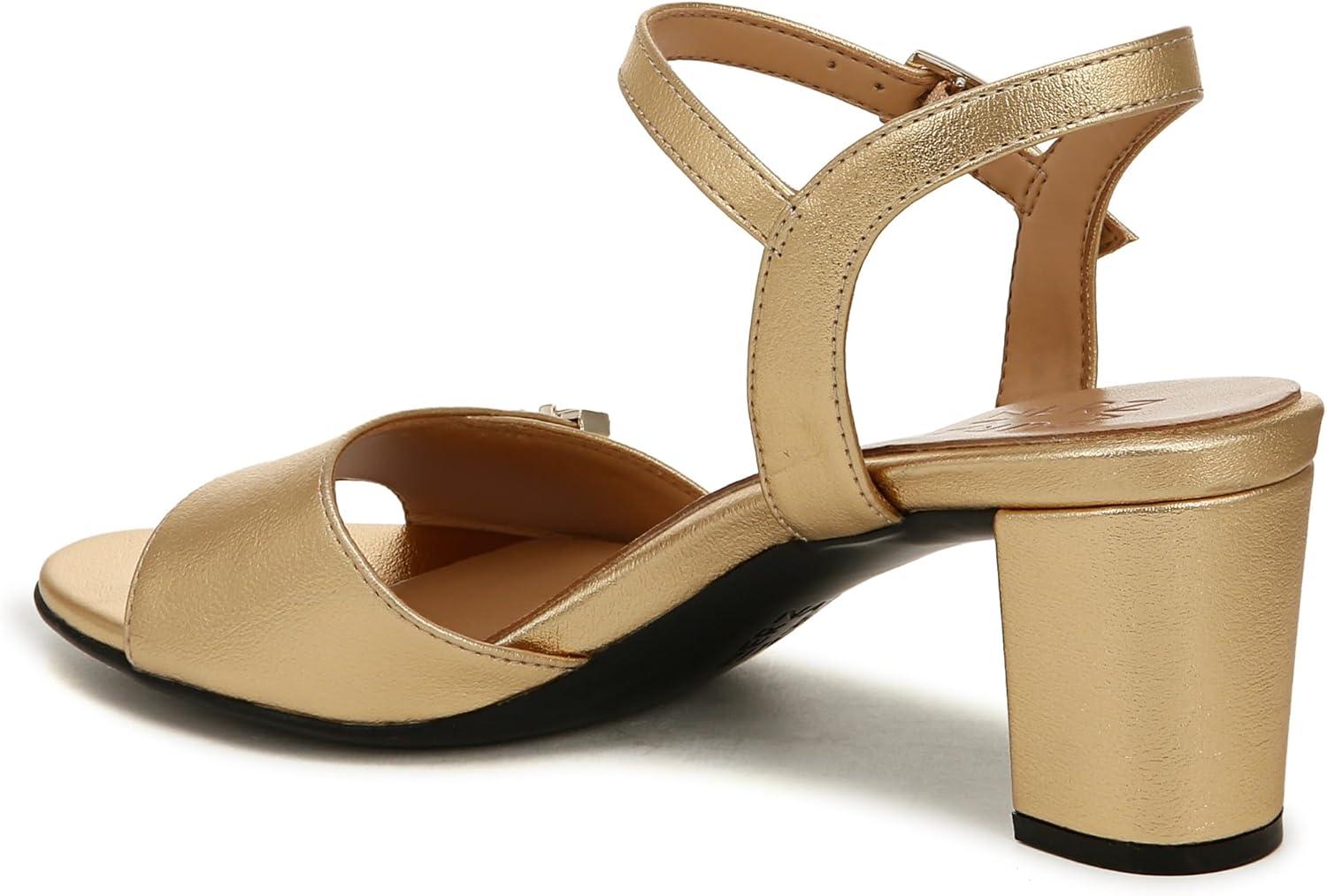 imageNaturalizer Womens Bristol Heeled SandalDark Gold With Ornament