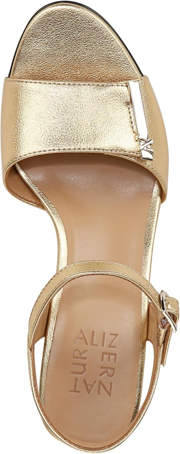 imageNaturalizer Womens Bristol Heeled SandalDark Gold With Ornament