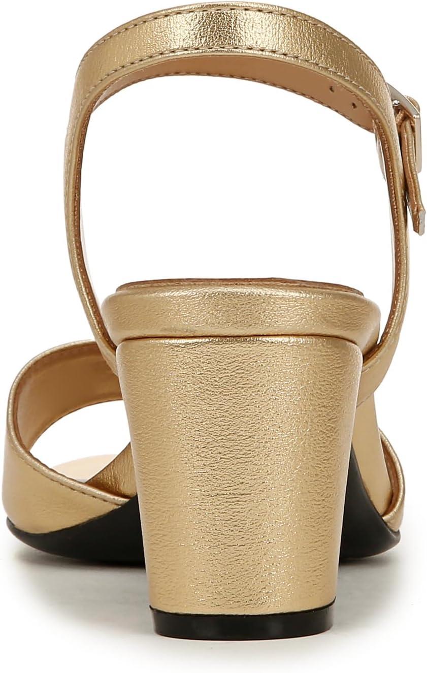 imageNaturalizer Womens Bristol Heeled SandalDark Gold With Ornament