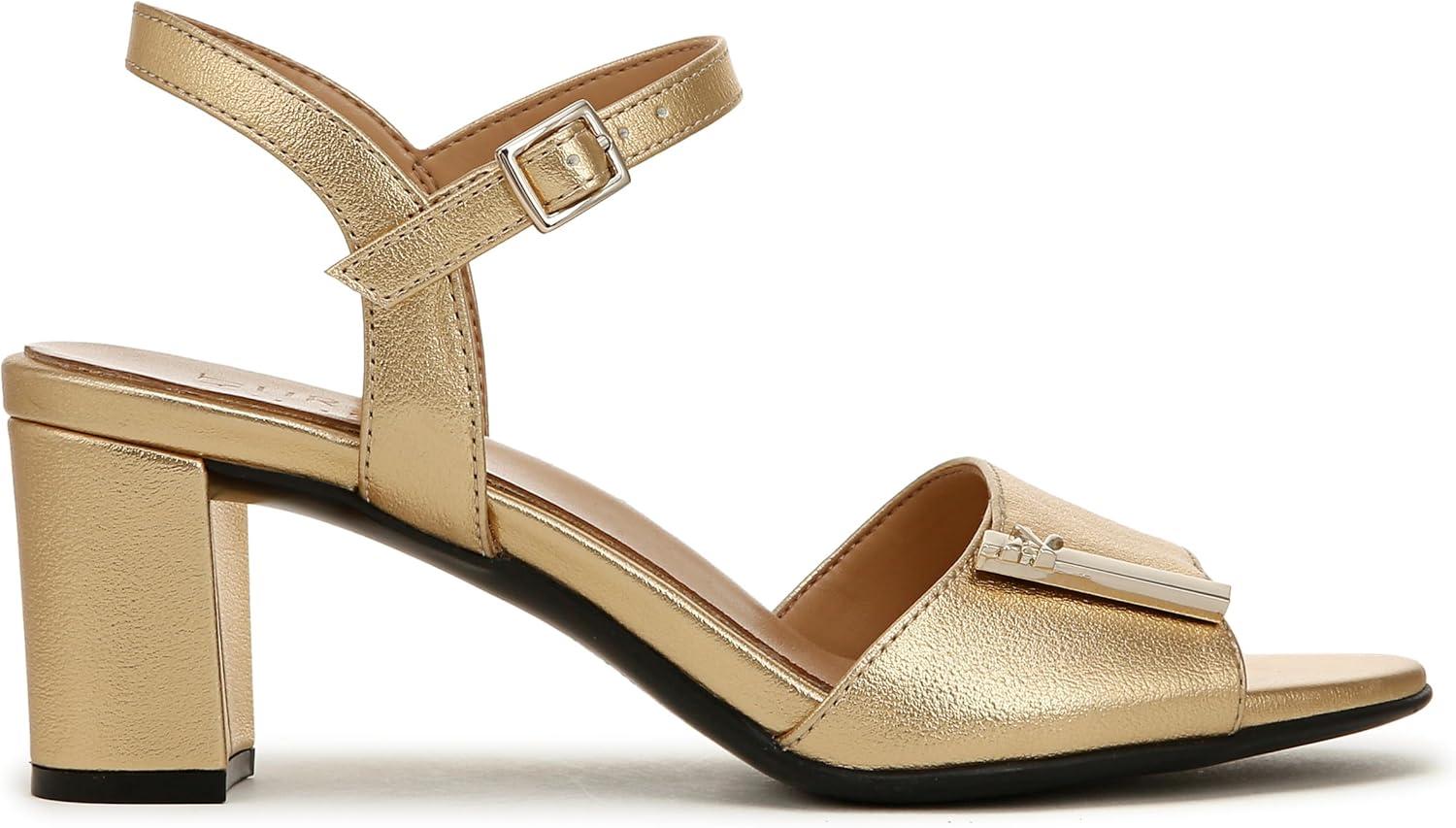 imageNaturalizer Womens Bristol Heeled SandalDark Gold With Ornament