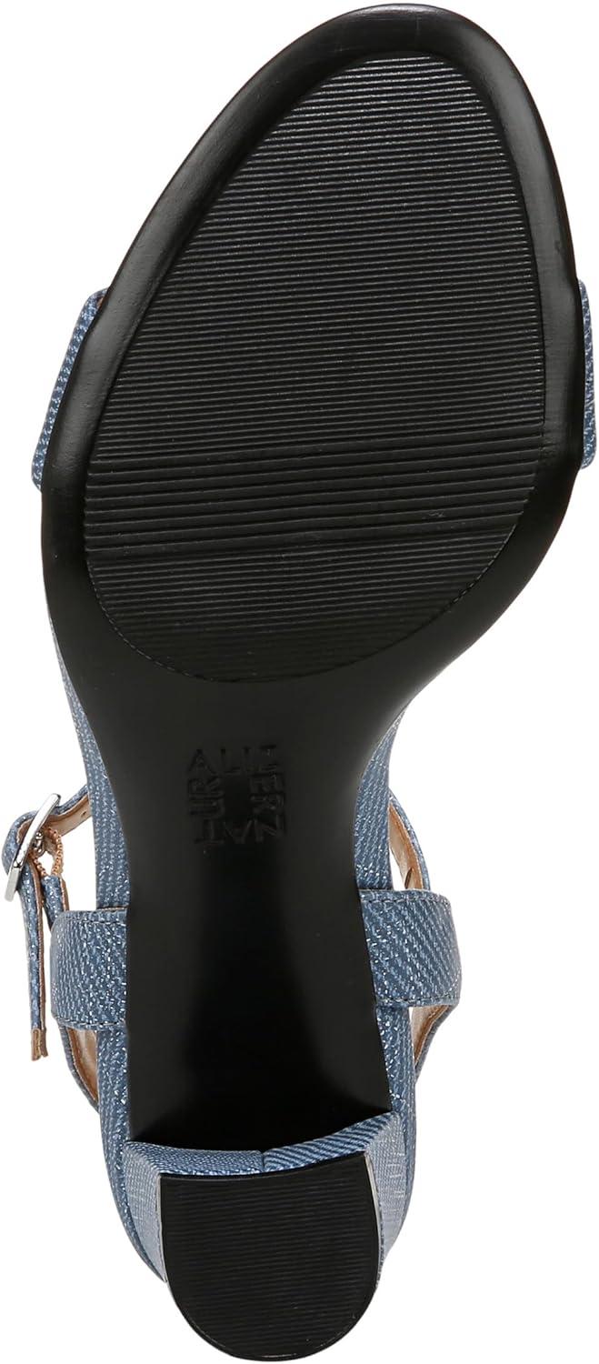 imageNaturalizer Womens Bristol Heeled SandalDenim Blue Metallic Twill