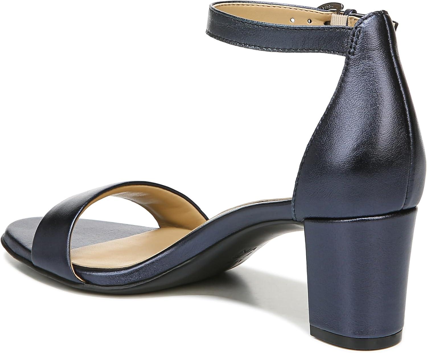imageNaturalizer Womens Bristol Heeled SandalFrench Navy Blue