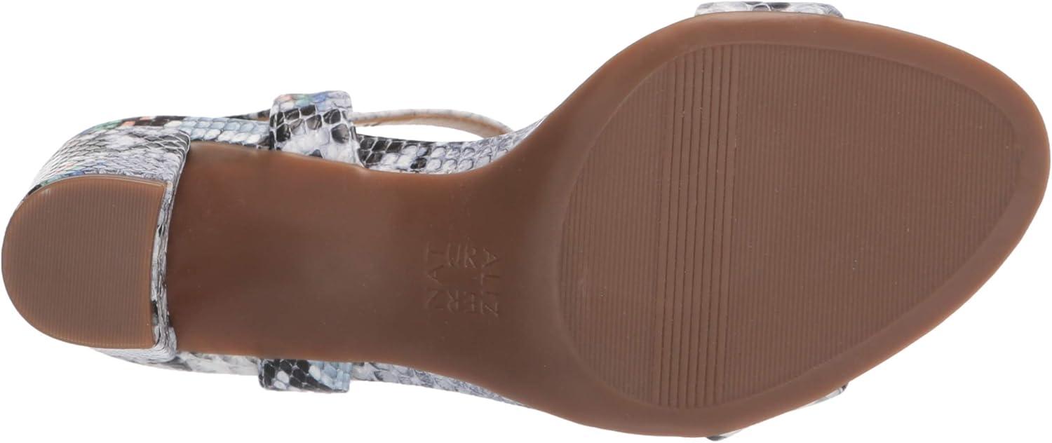 imageNaturalizer Womens Bristol Heeled SandalLight Blue Snake