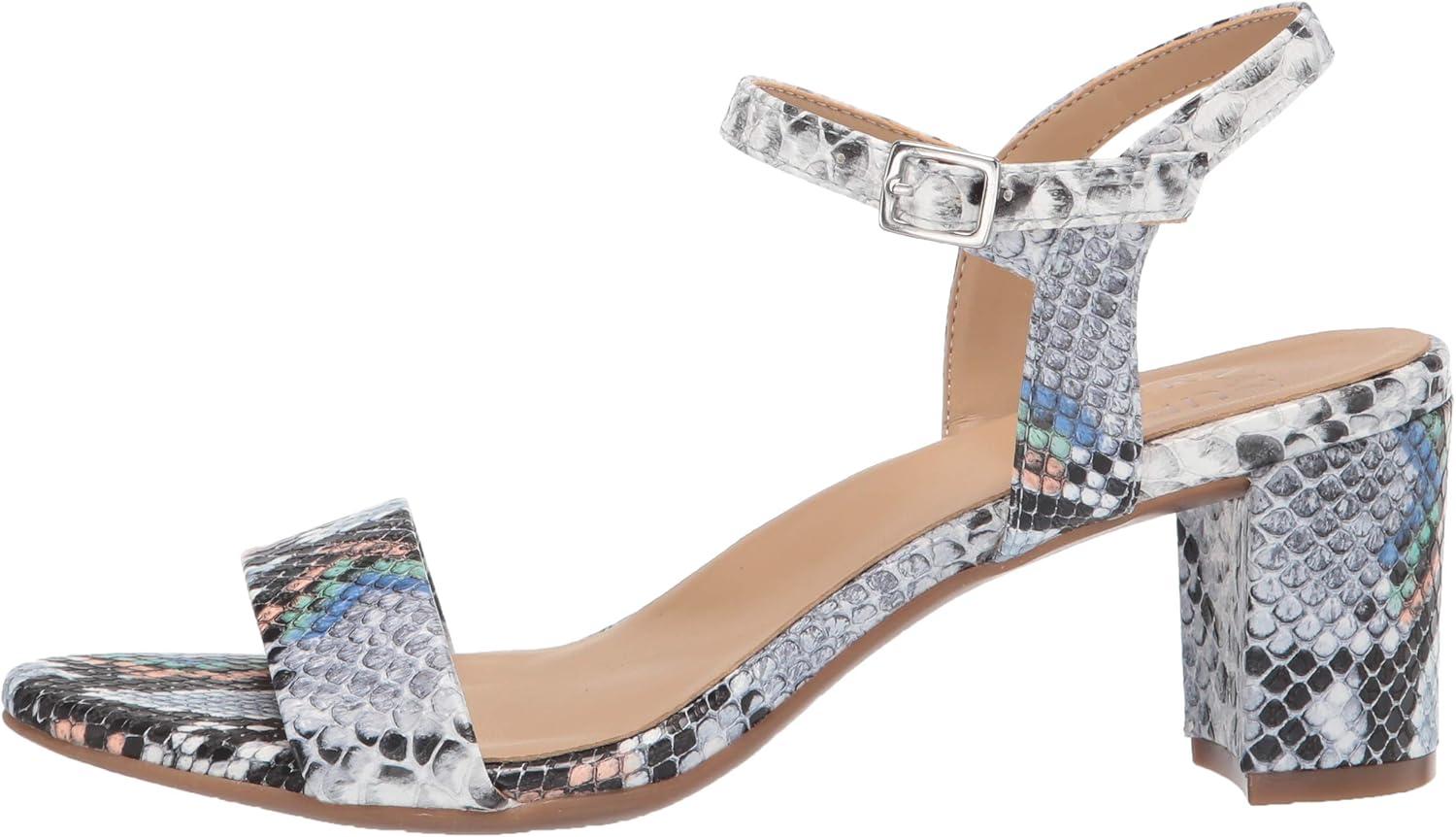 imageNaturalizer Womens Bristol Heeled SandalLight Blue Snake