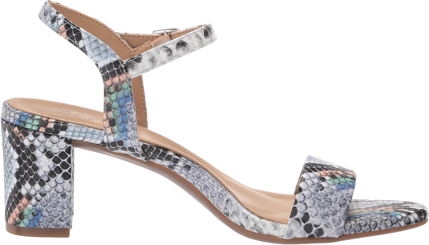 imageNaturalizer Womens Bristol Heeled SandalLight Blue Snake