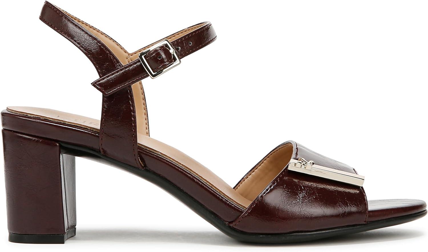 imageNaturalizer Womens Bristol Heeled SandalMerlot Red With Ornament