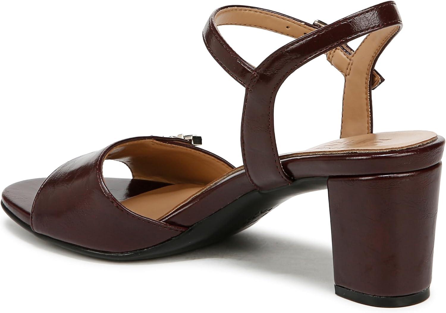 imageNaturalizer Womens Bristol Heeled SandalMerlot Red With Ornament