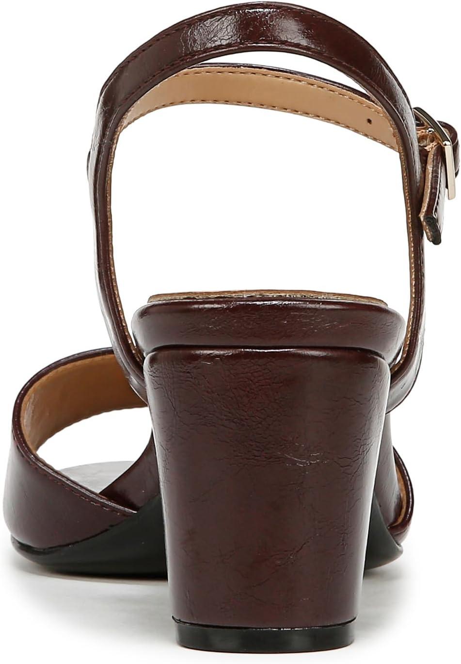 imageNaturalizer Womens Bristol Heeled SandalMerlot Red With Ornament