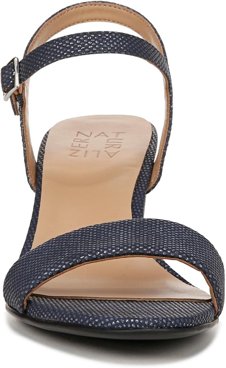 imageNaturalizer Womens Bristol Heeled SandalNavy Blue Textured Metallic