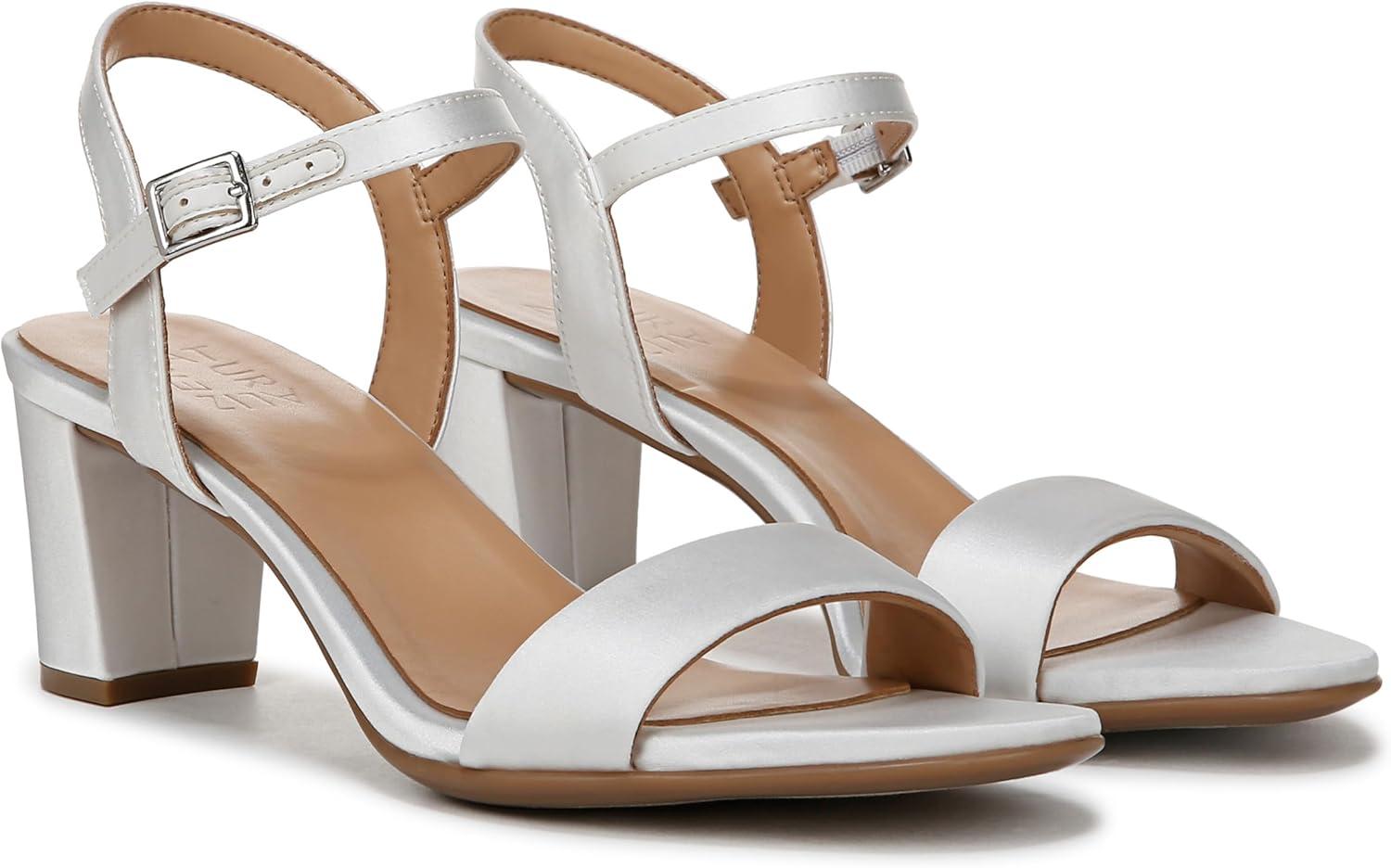 imageNaturalizer Womens Bristol Heeled SandalPearl White Satin