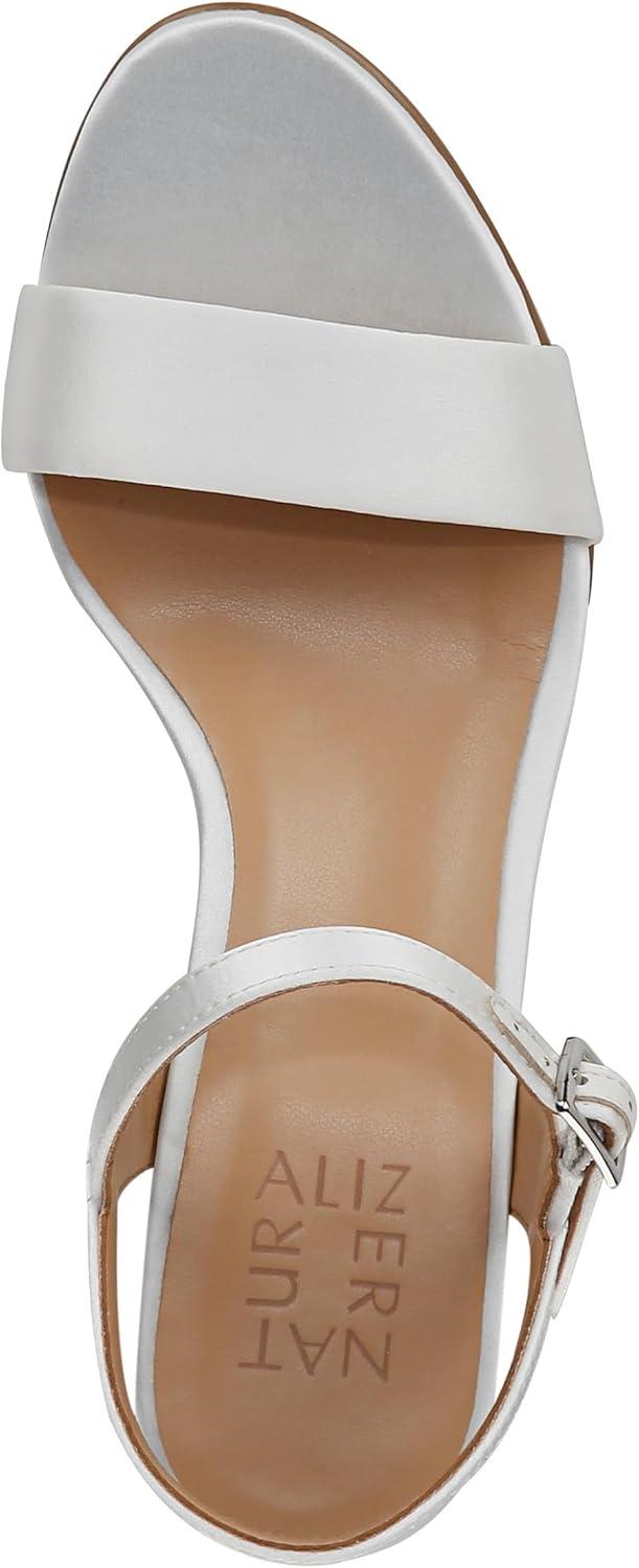 imageNaturalizer Womens Bristol Heeled SandalPearl White Satin