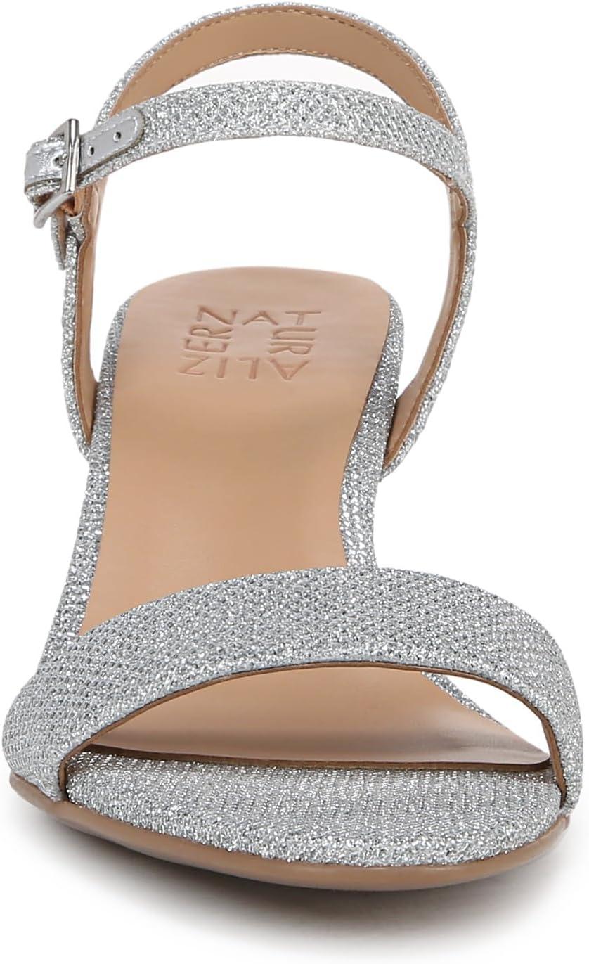 imageNaturalizer Womens Bristol Heeled SandalSilver Metallic Fabric