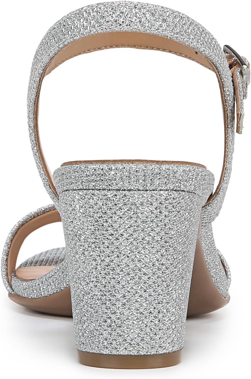 imageNaturalizer Womens Bristol Heeled SandalSilver Metallic Fabric