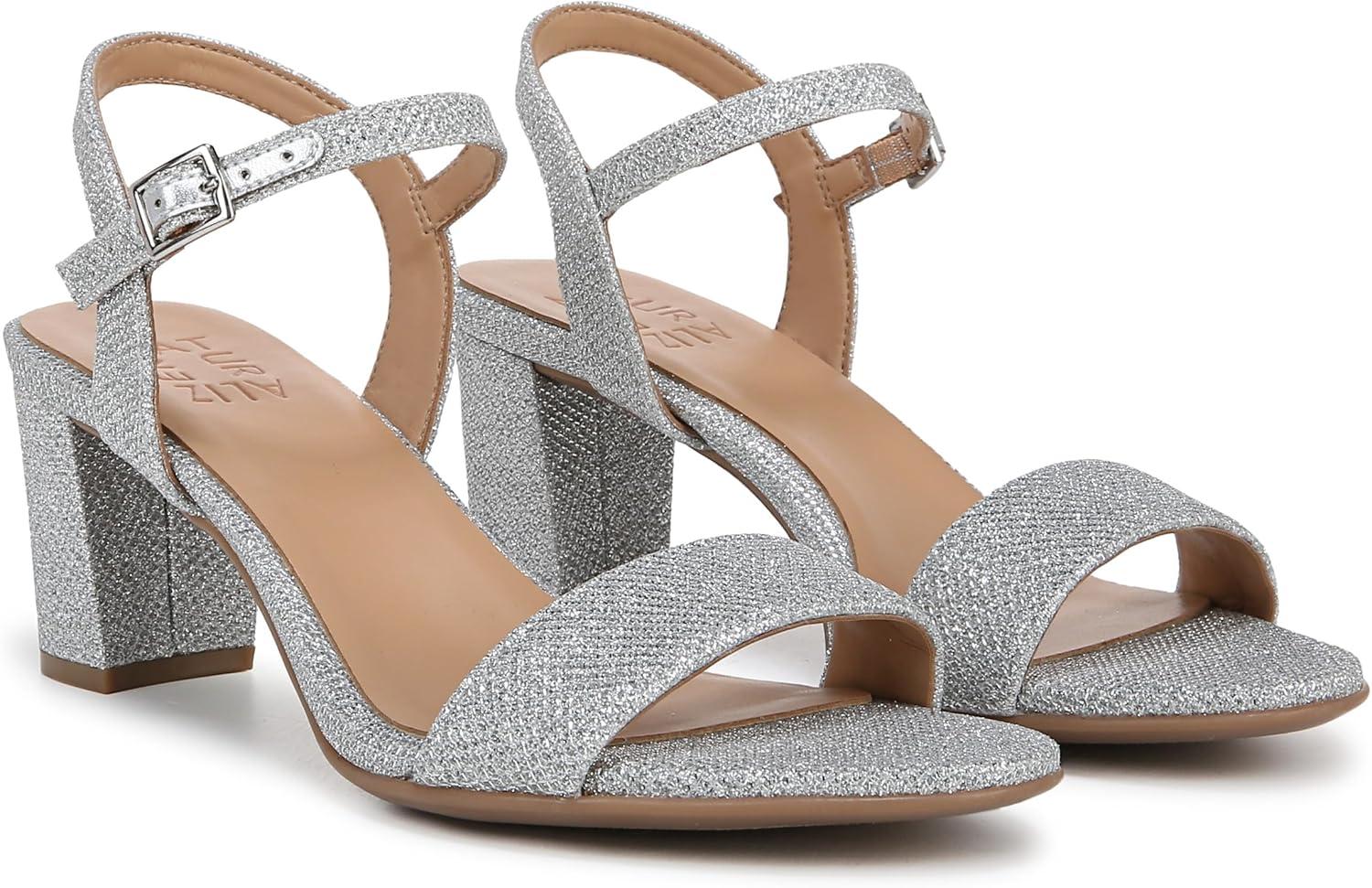 imageNaturalizer Womens Bristol Heeled SandalSilver Metallic Fabric