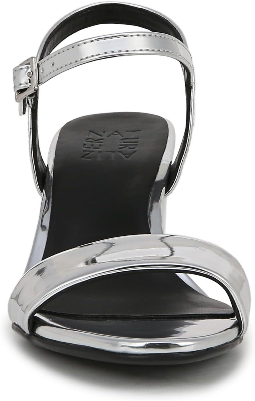 imageNaturalizer Womens Bristol Heeled SandalSilver Mirror Metallic