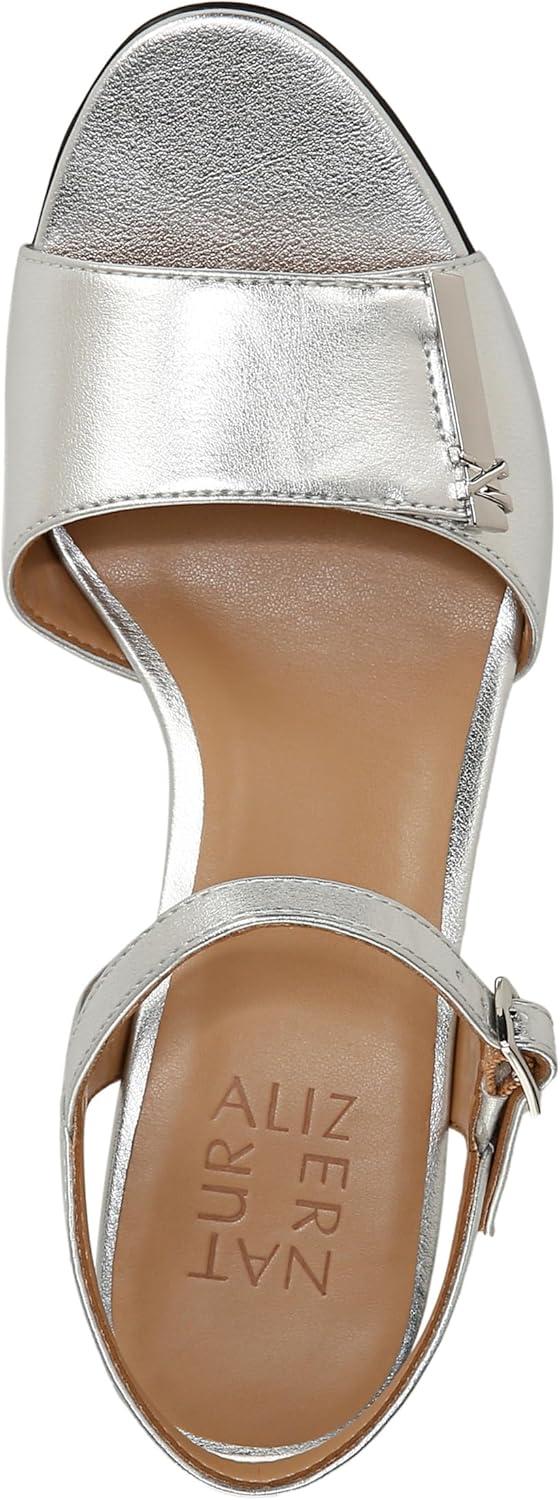 imageNaturalizer Womens Bristol Heeled SandalSilver With Ornament
