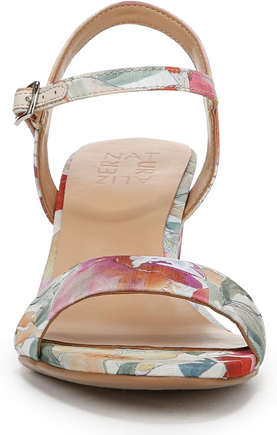 imageNaturalizer Womens Bristol Heeled SandalSunlight Yellow Floral Fabric