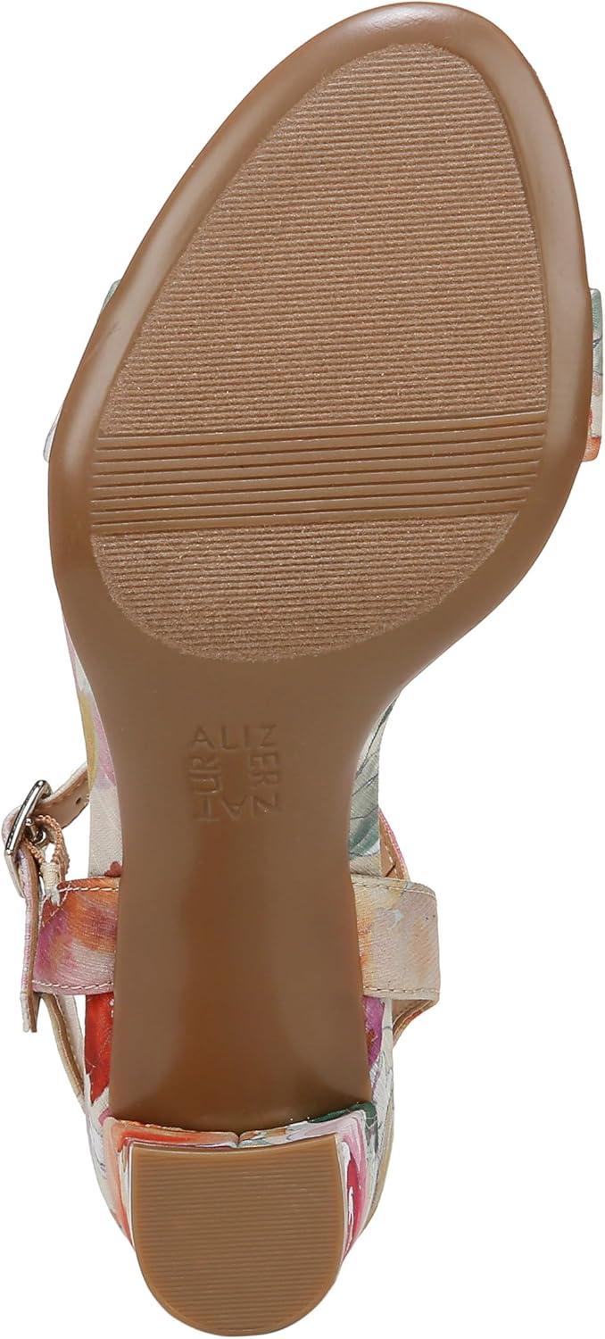 imageNaturalizer Womens Bristol Heeled SandalSunlight Yellow Floral Fabric