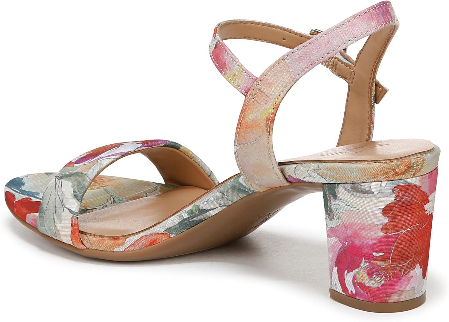 imageNaturalizer Womens Bristol Heeled SandalSunlight Yellow Floral Fabric