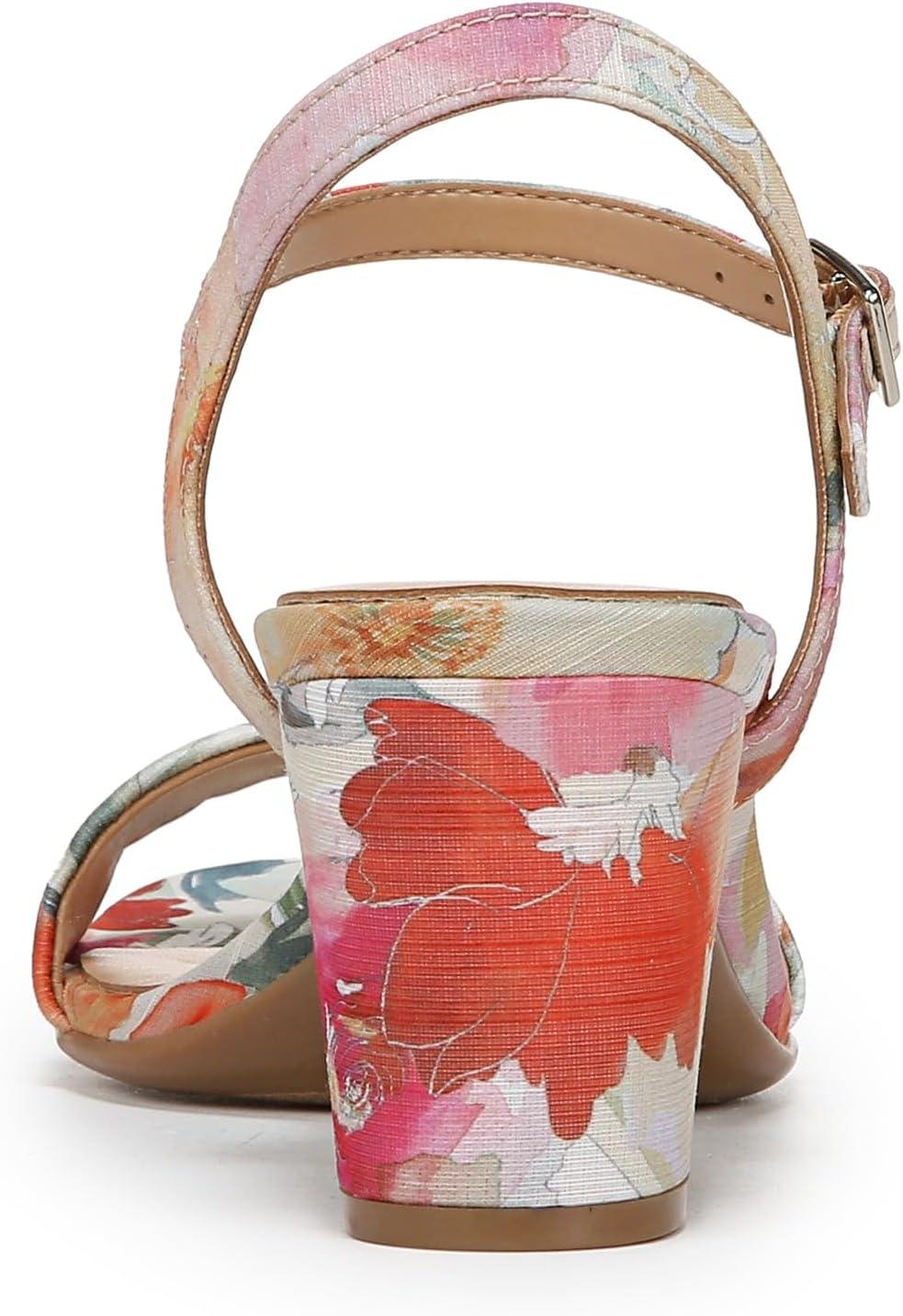 imageNaturalizer Womens Bristol Heeled SandalSunlight Yellow Floral Fabric
