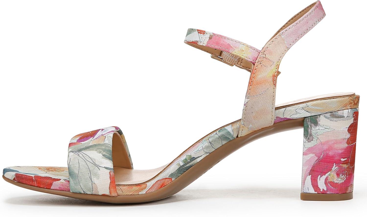 imageNaturalizer Womens Bristol Heeled SandalSunlight Yellow Floral Fabric