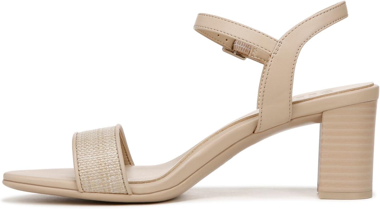 imageNaturalizer Womens Bristol Heeled SandalTan Straw Raffia