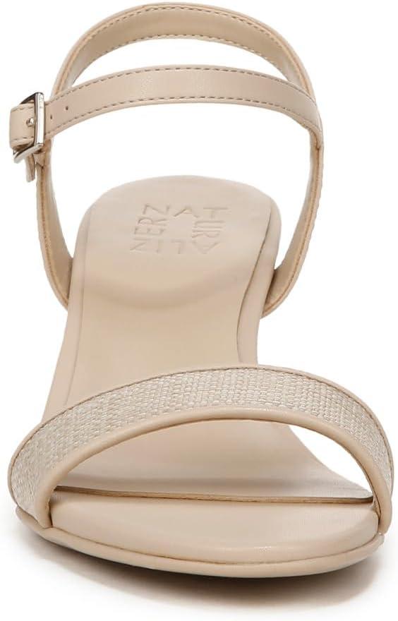 imageNaturalizer Womens Bristol Heeled SandalTan Straw Raffia