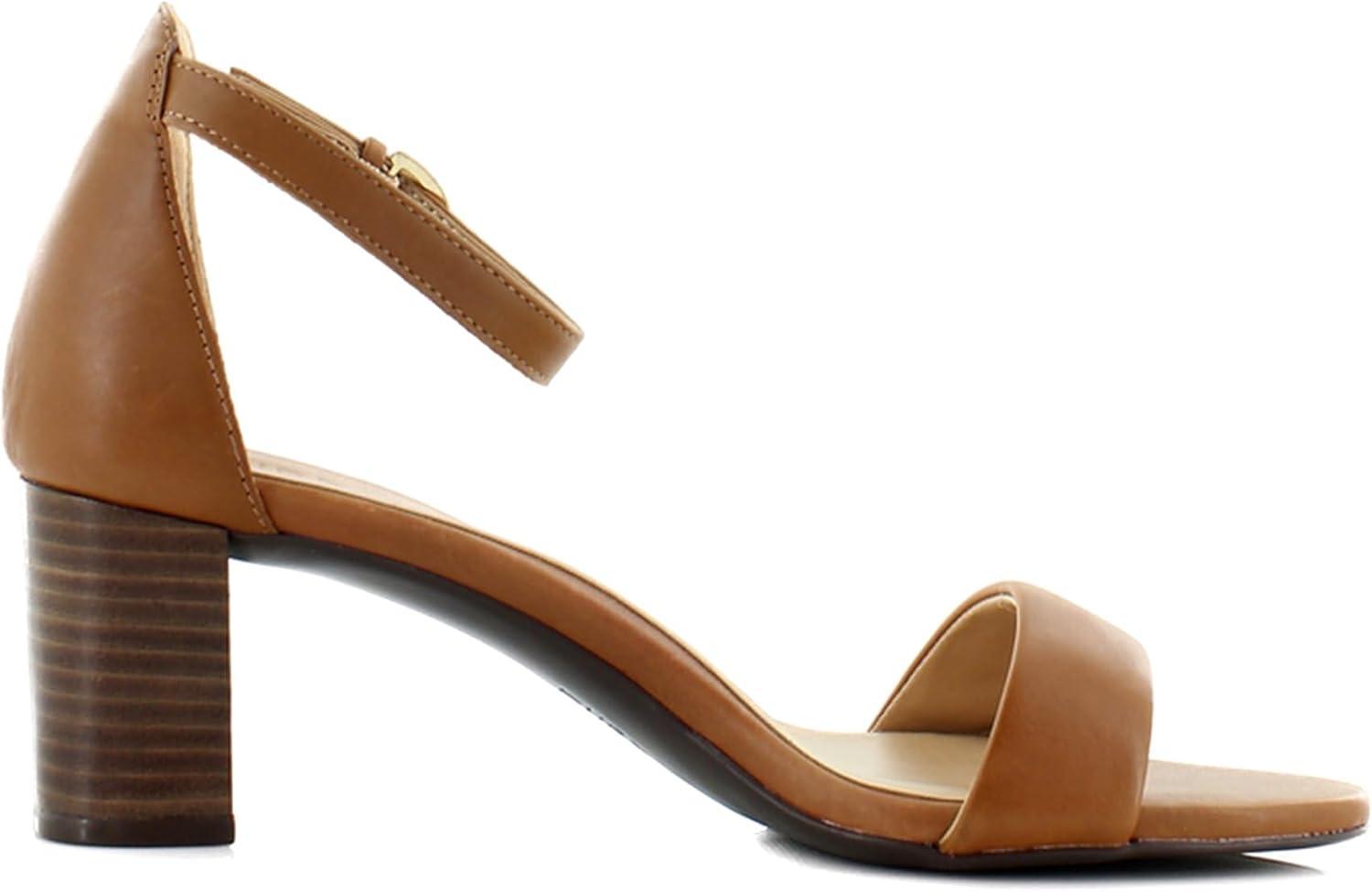 imageNaturalizer Womens Vera Ankle Strap Block Heel Dress SandalCider Spice Brown