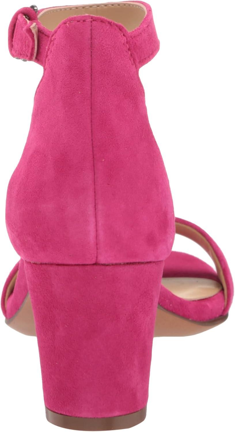 imageNaturalizer Womens Vera Ankle Strap Block Heel Dress SandalCrushed Berry