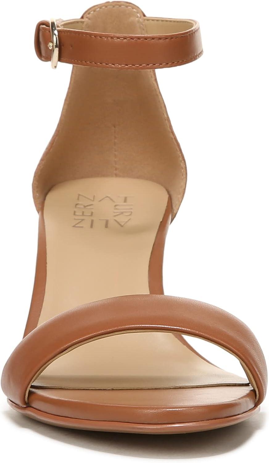imageNaturalizer Womens Vera Ankle Strap Block Heel Dress SandalEnglish Tea