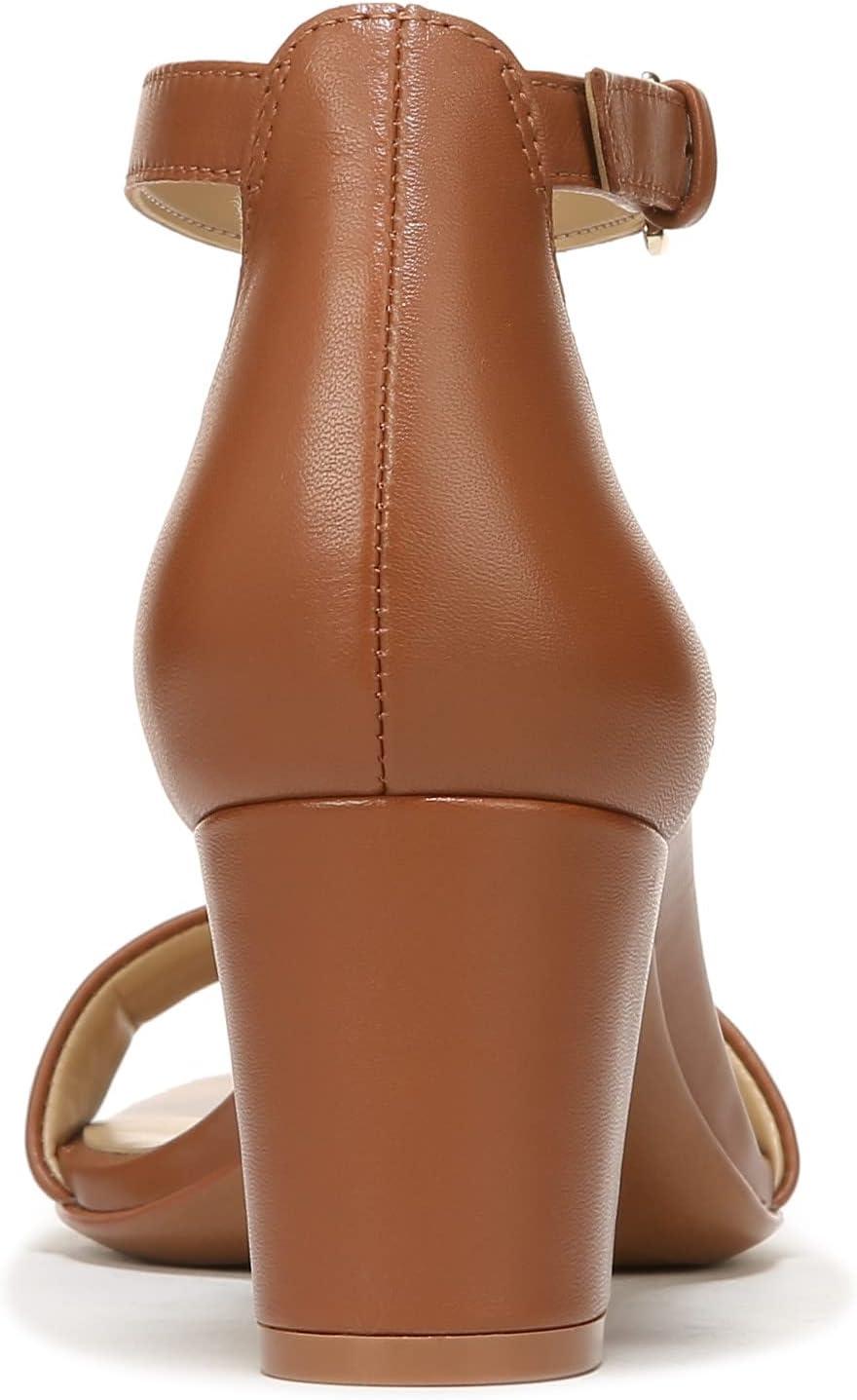 imageNaturalizer Womens Vera Ankle Strap Block Heel Dress SandalEnglish Tea
