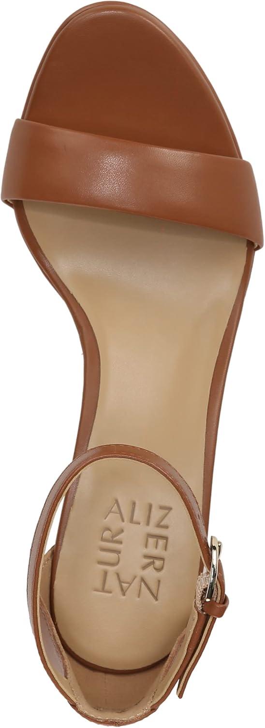 imageNaturalizer Womens Vera Ankle Strap Block Heel Dress SandalEnglish Tea