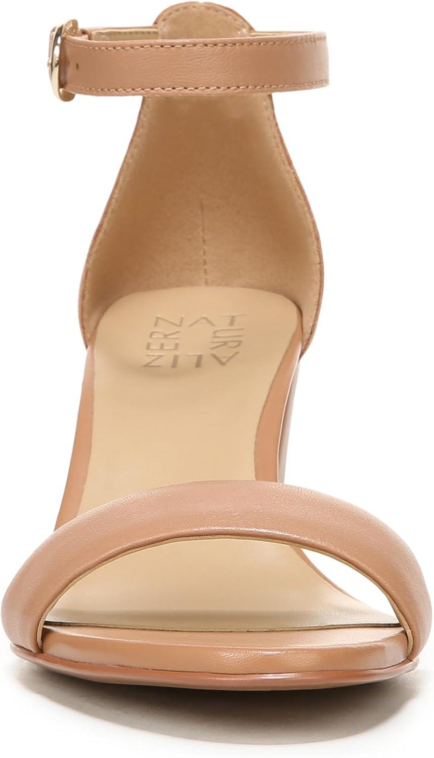 imageNaturalizer Womens Vera Ankle Strap Block Heel Dress SandalFrappe
