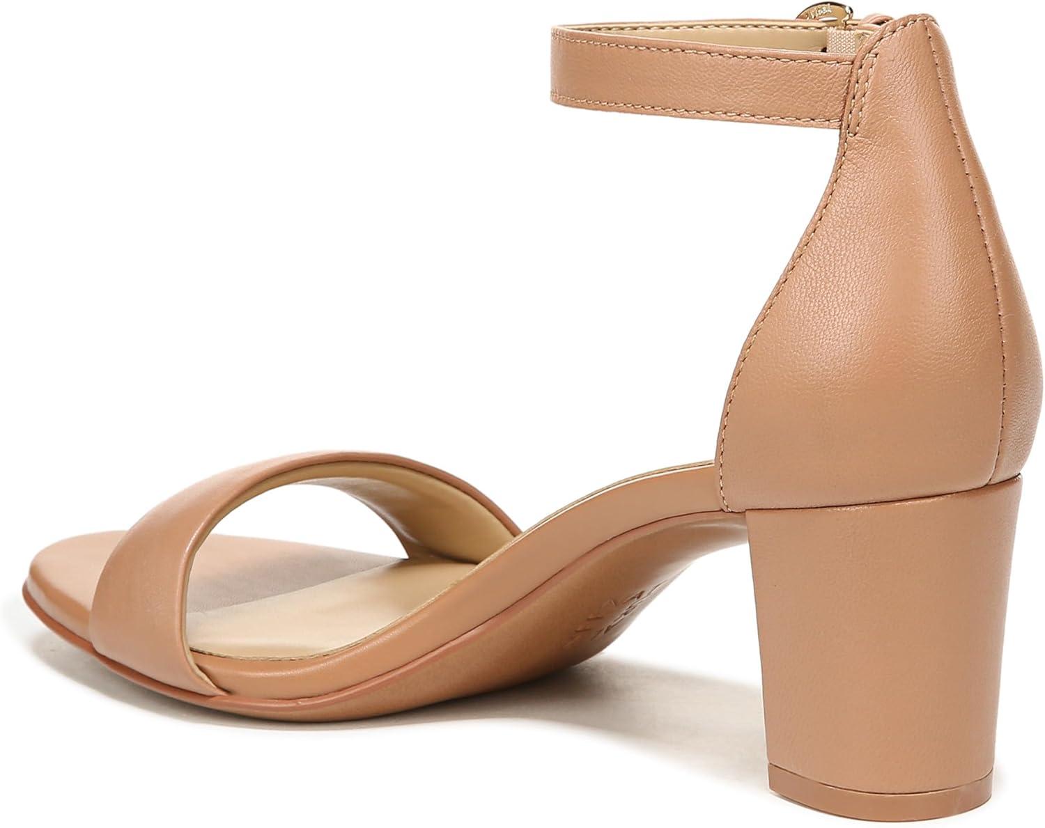 imageNaturalizer Womens Vera Ankle Strap Block Heel Dress SandalFrappe