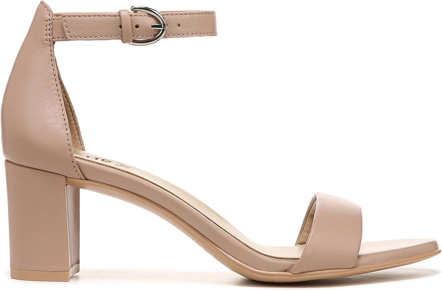 imageNaturalizer Womens Vera Ankle Strap Block Heel Dress SandalVintage Mauve