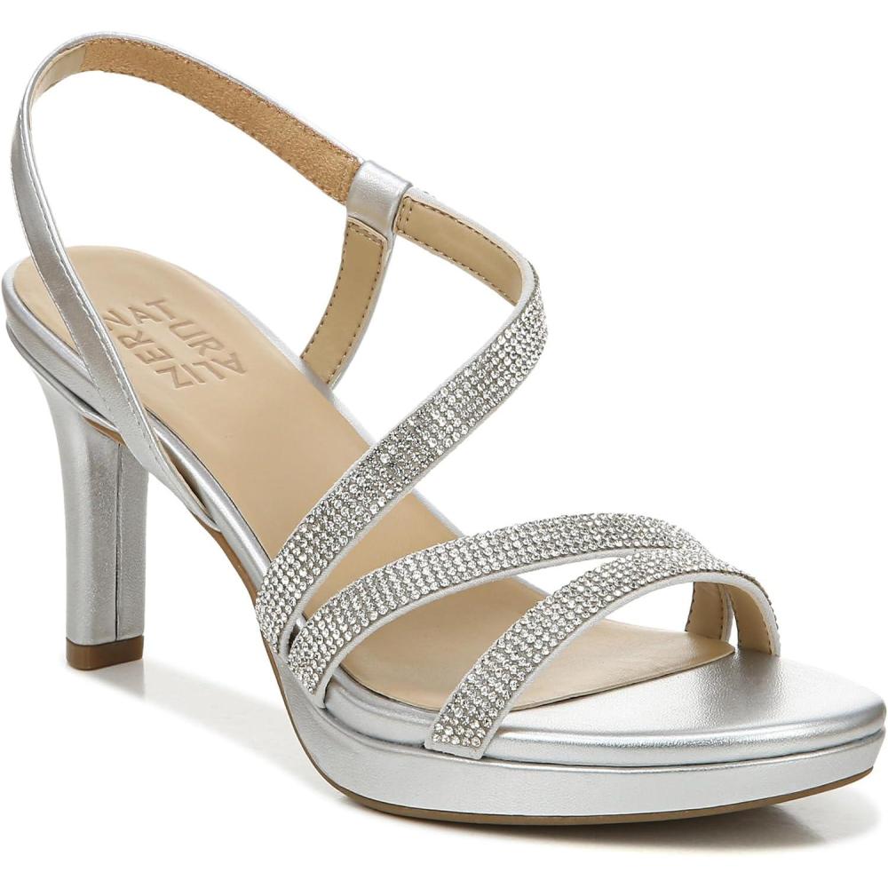 imageNaturalizer Womens Brenta Strappy Platform Dress SandalSilver