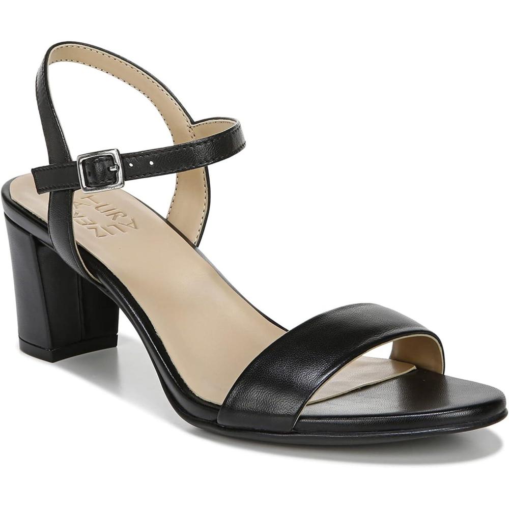 imageNaturalizer Womens Bristol Heeled SandalBlack Smooth